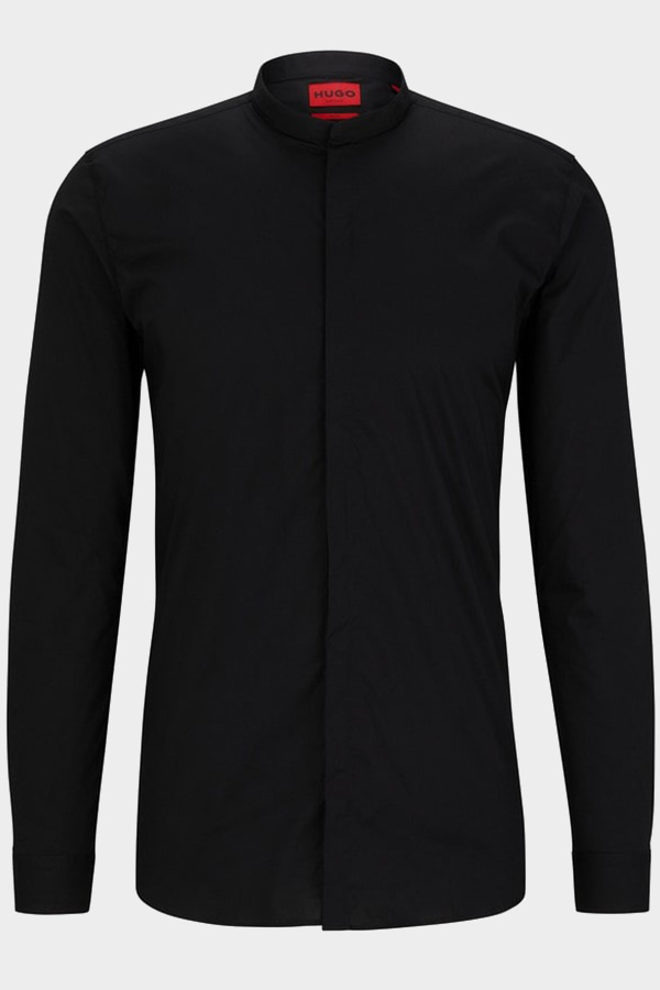 ΠΟΥΚΑΜΙΣΟ HUGO - 001 ΜΑΥΡΟ